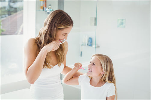 brushing